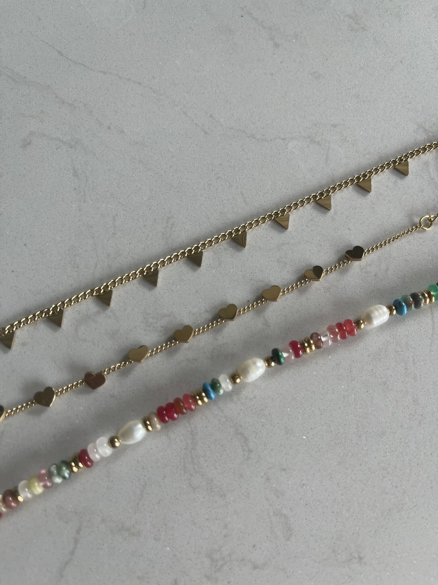 A lot of Hearts - Armband - Stainless steel - Image 3