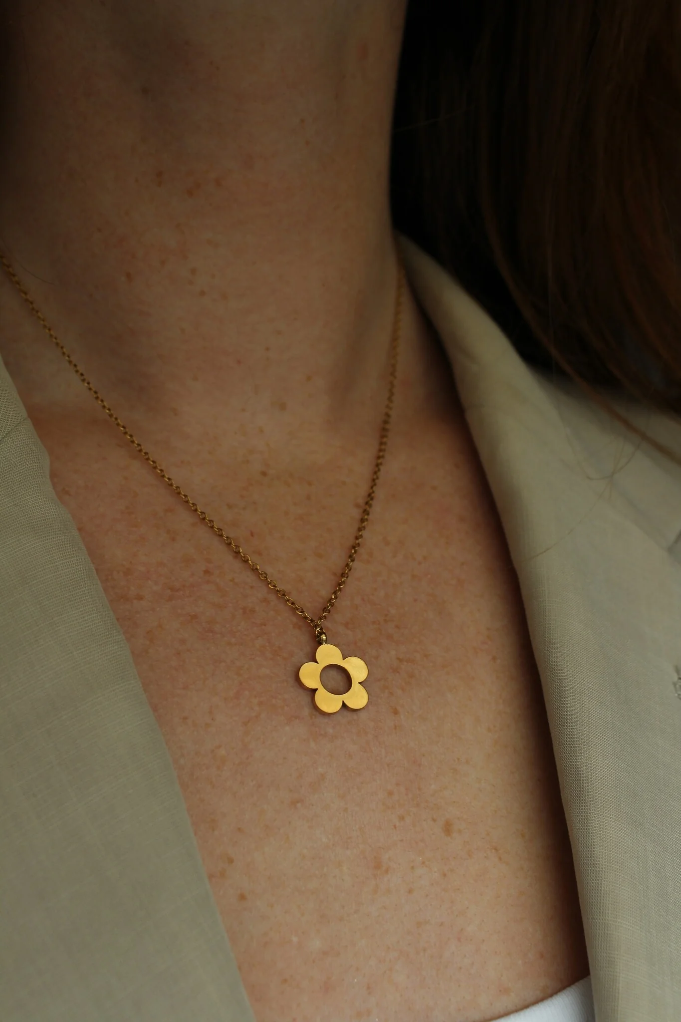 Beautiful Flower - Ketting - Stainless Steel - Image 4