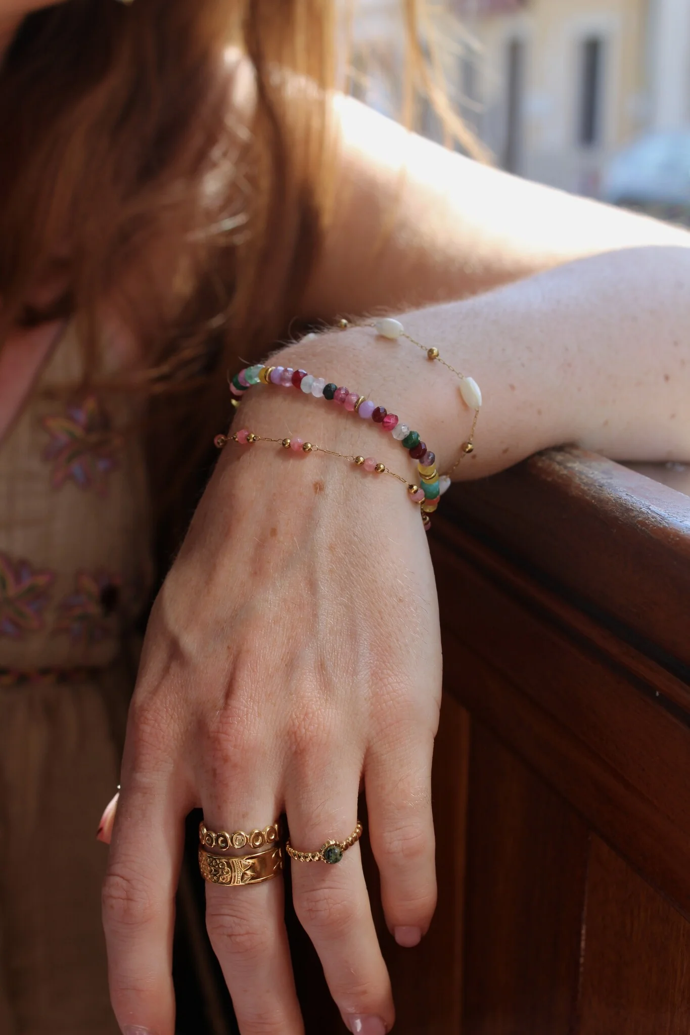 Bellal - Armband - Natuursteen - Stainless Steel - Image 3