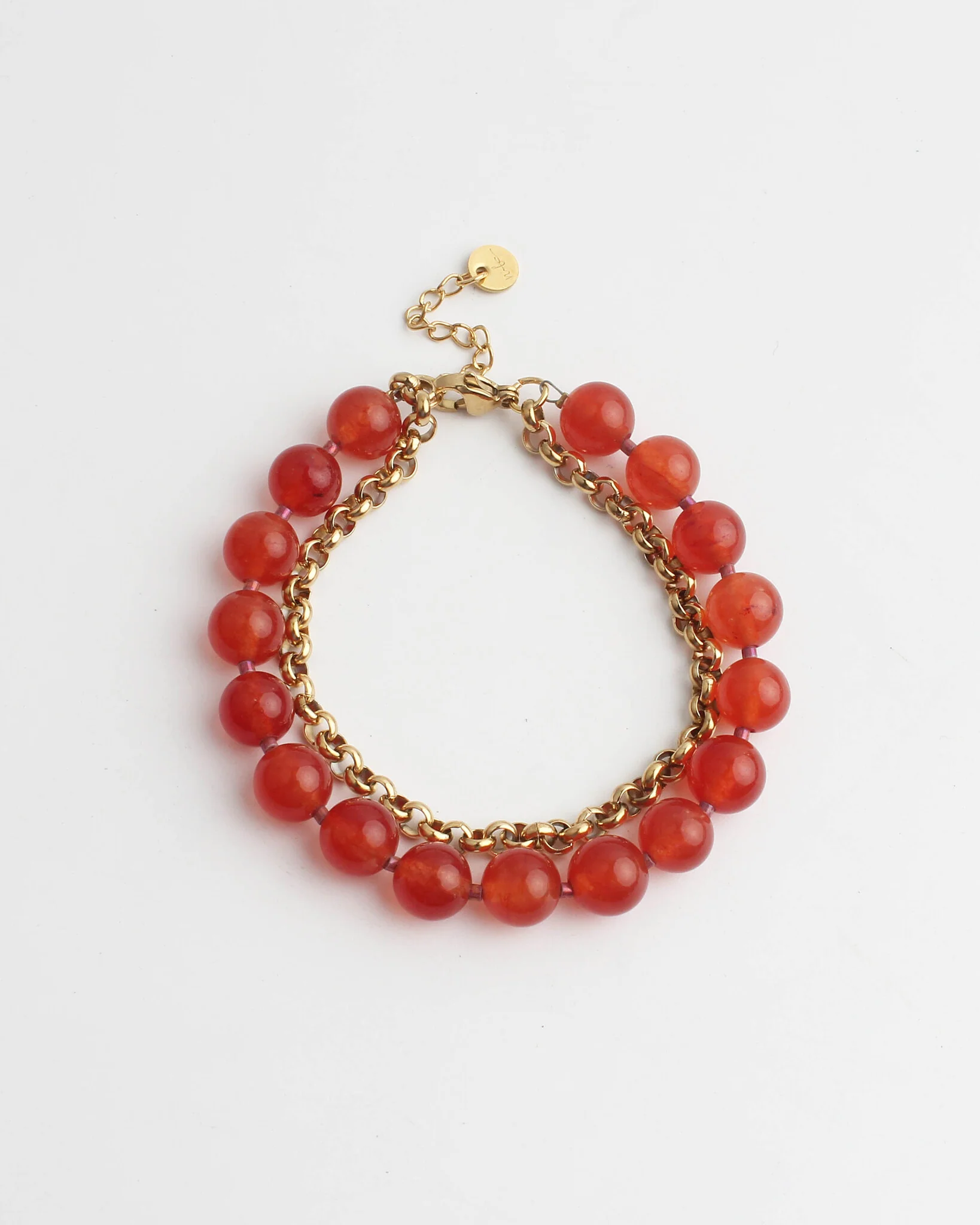 Big Stone - Armband - 2 laags - Stainless Steel - Image 8