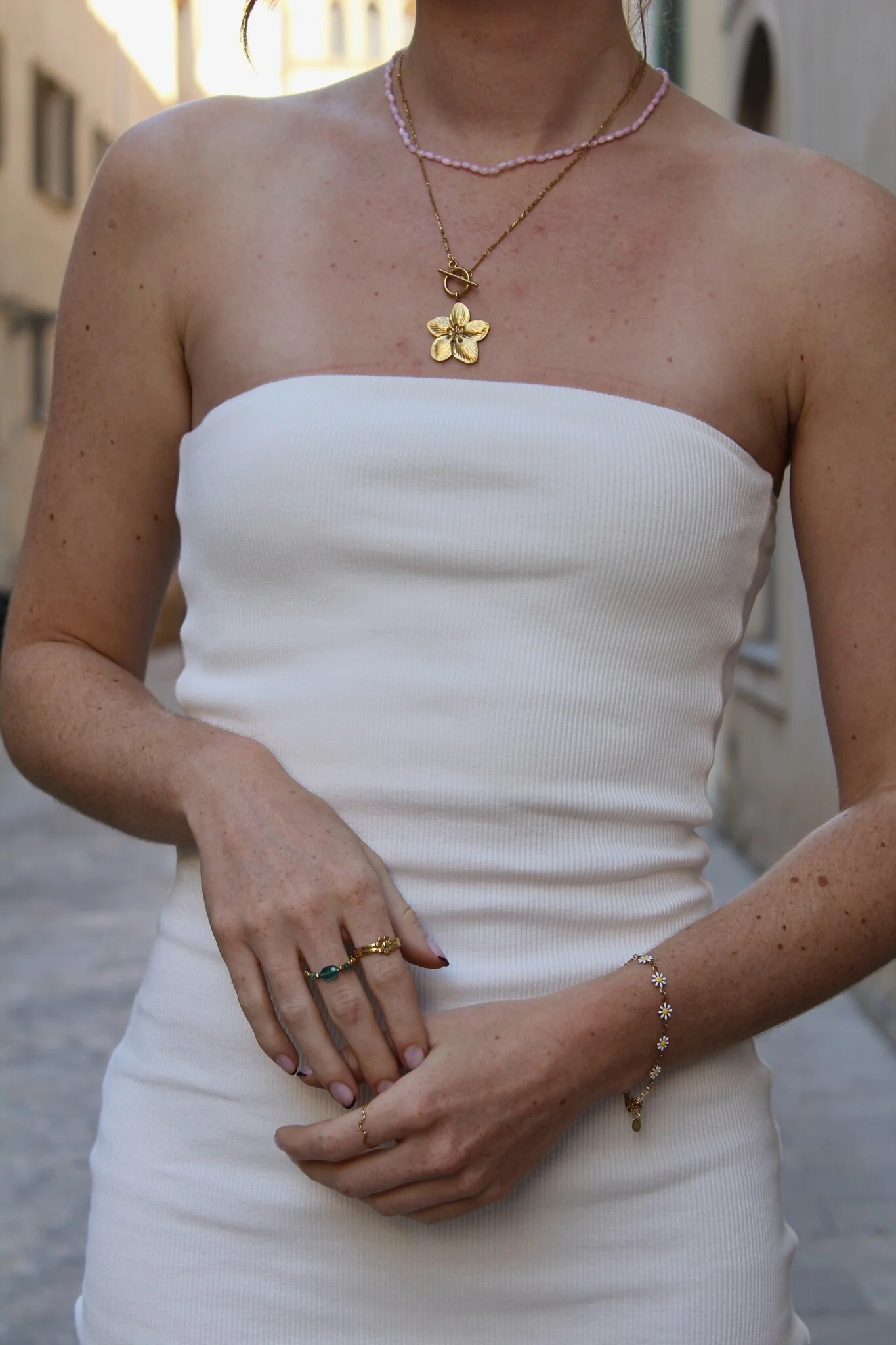 Blossom Flower - Ring - Stainless Steel - Verstelbaar - Image 3