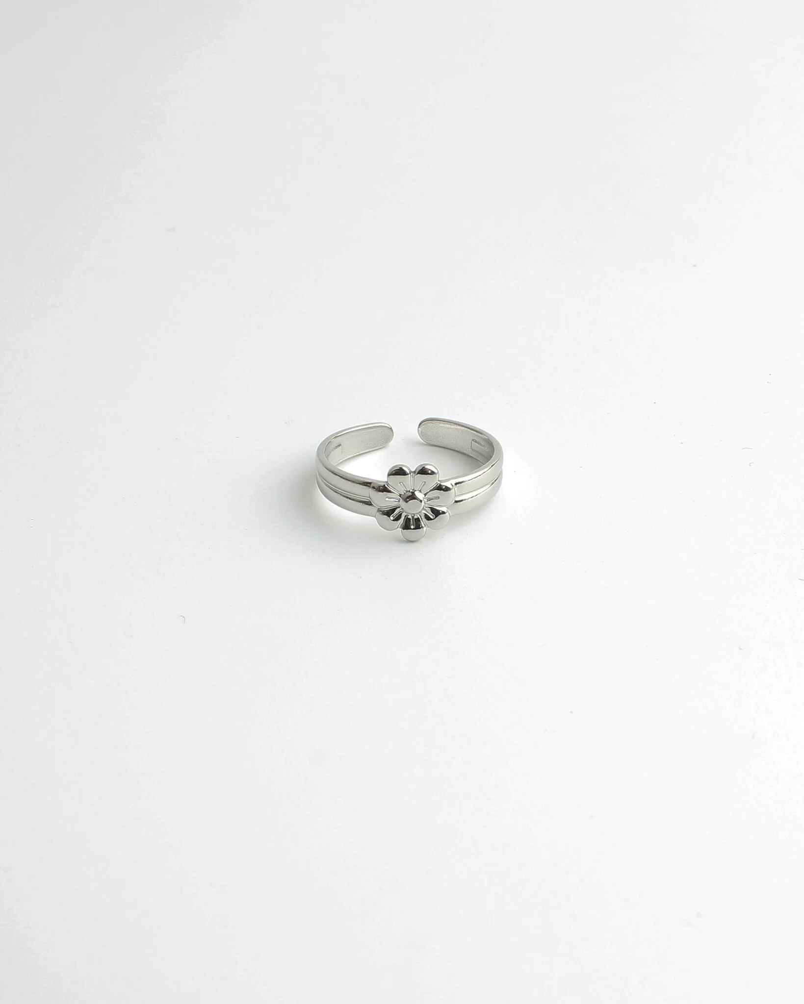 Blossom Flower - Ring - Stainless Steel - Verstelbaar - Image 4