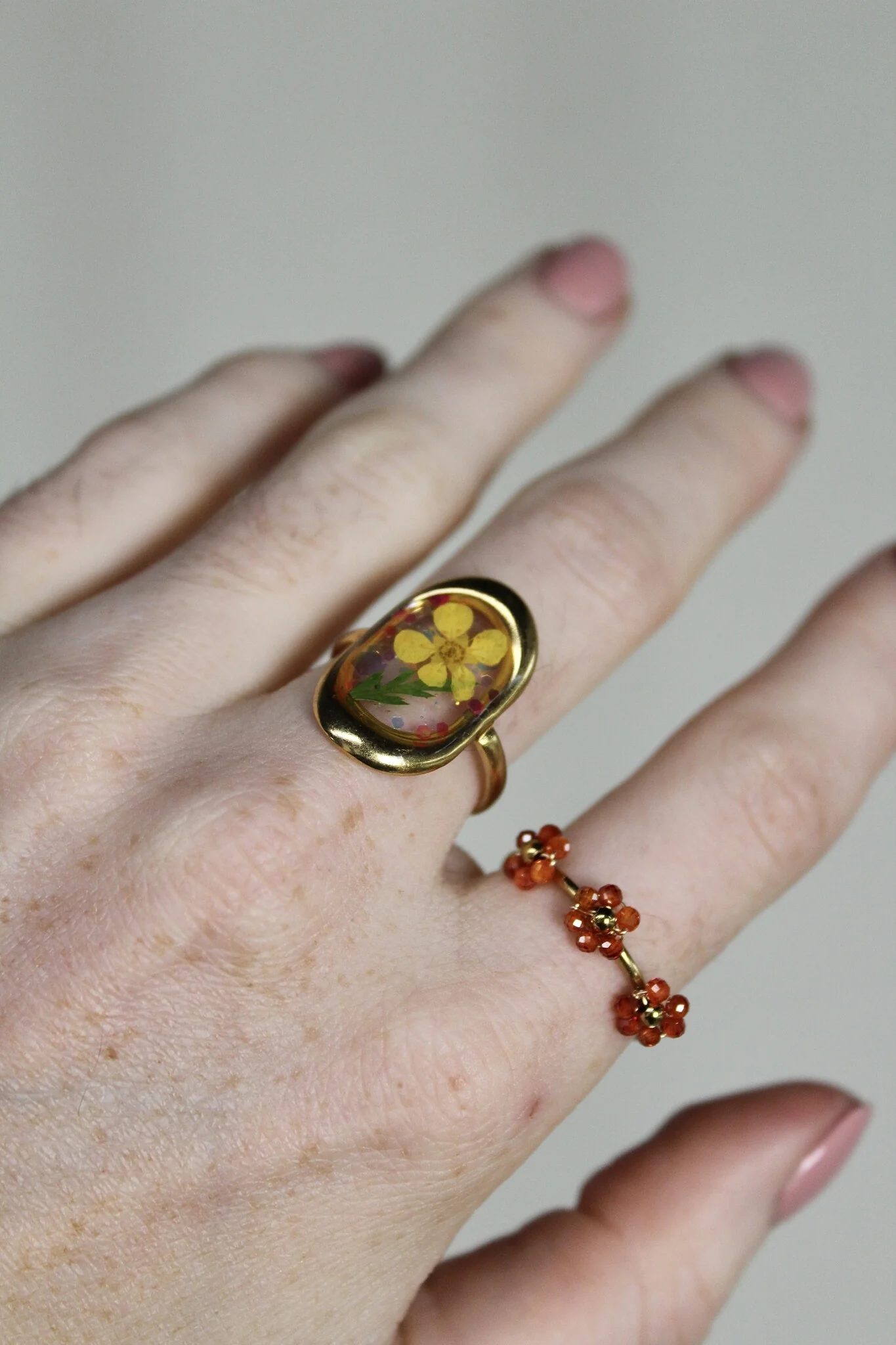 Camelia - Ring - Stainless Steel - Verstelbaar - Image 4