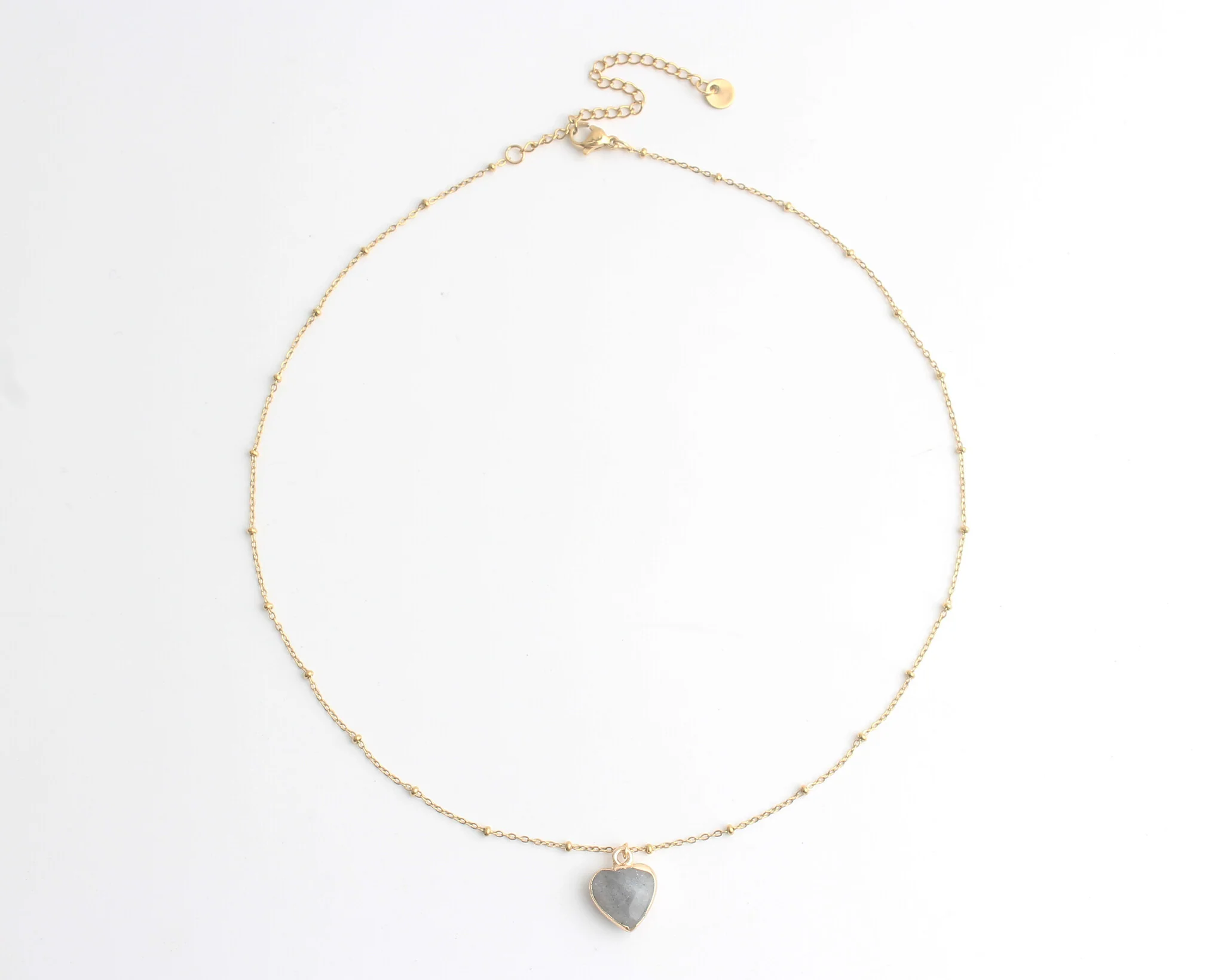 Cherish - Ketting - Natuursteen - Stainless Steel - Image 4