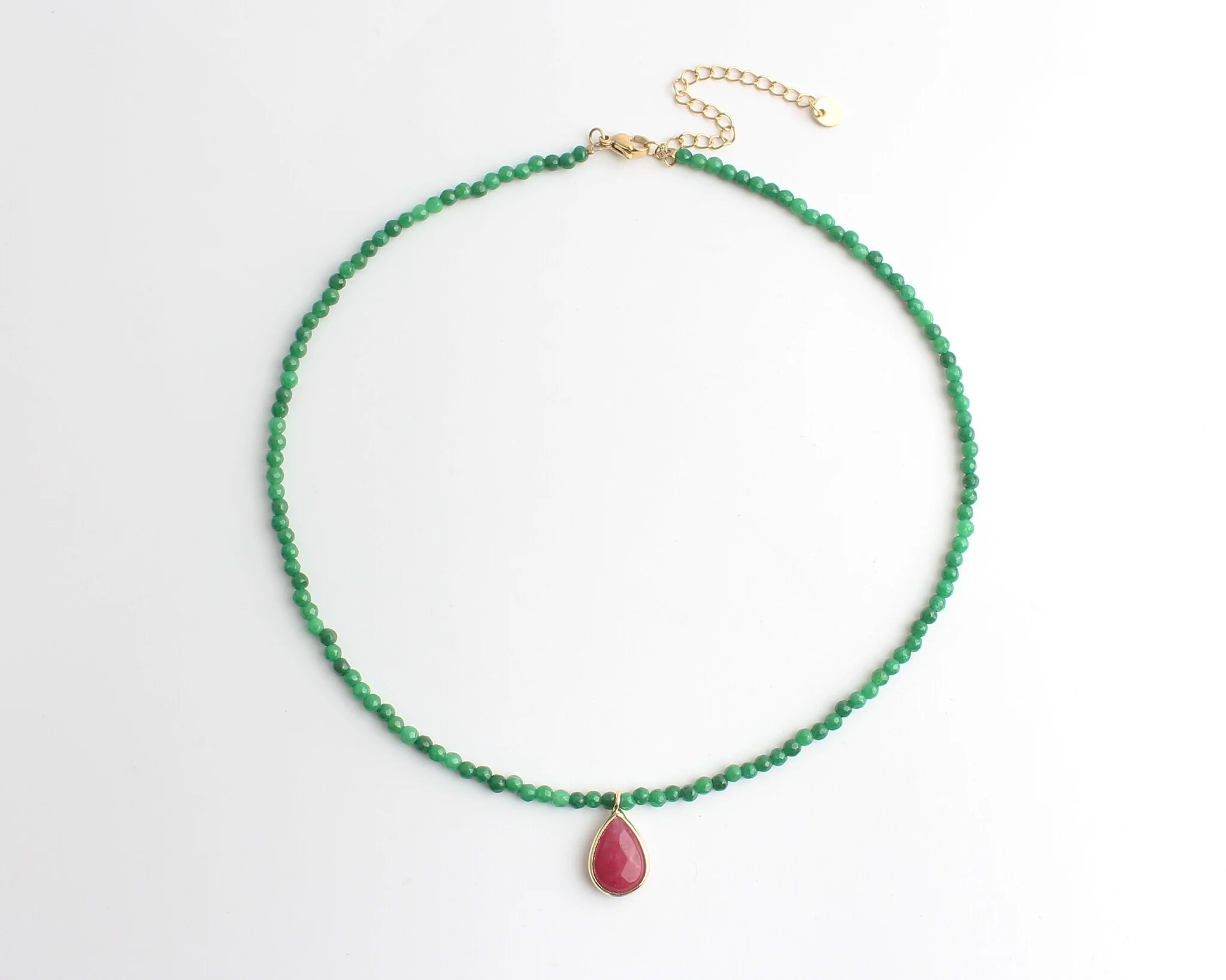 Chiara - Ketting - Natuursteen - Stainless Steel - Image 3