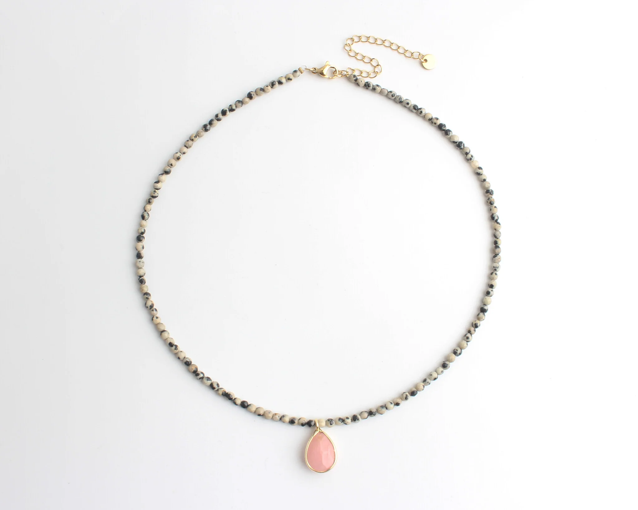 Chiara - Ketting - Natuursteen - Stainless Steel - Image 5