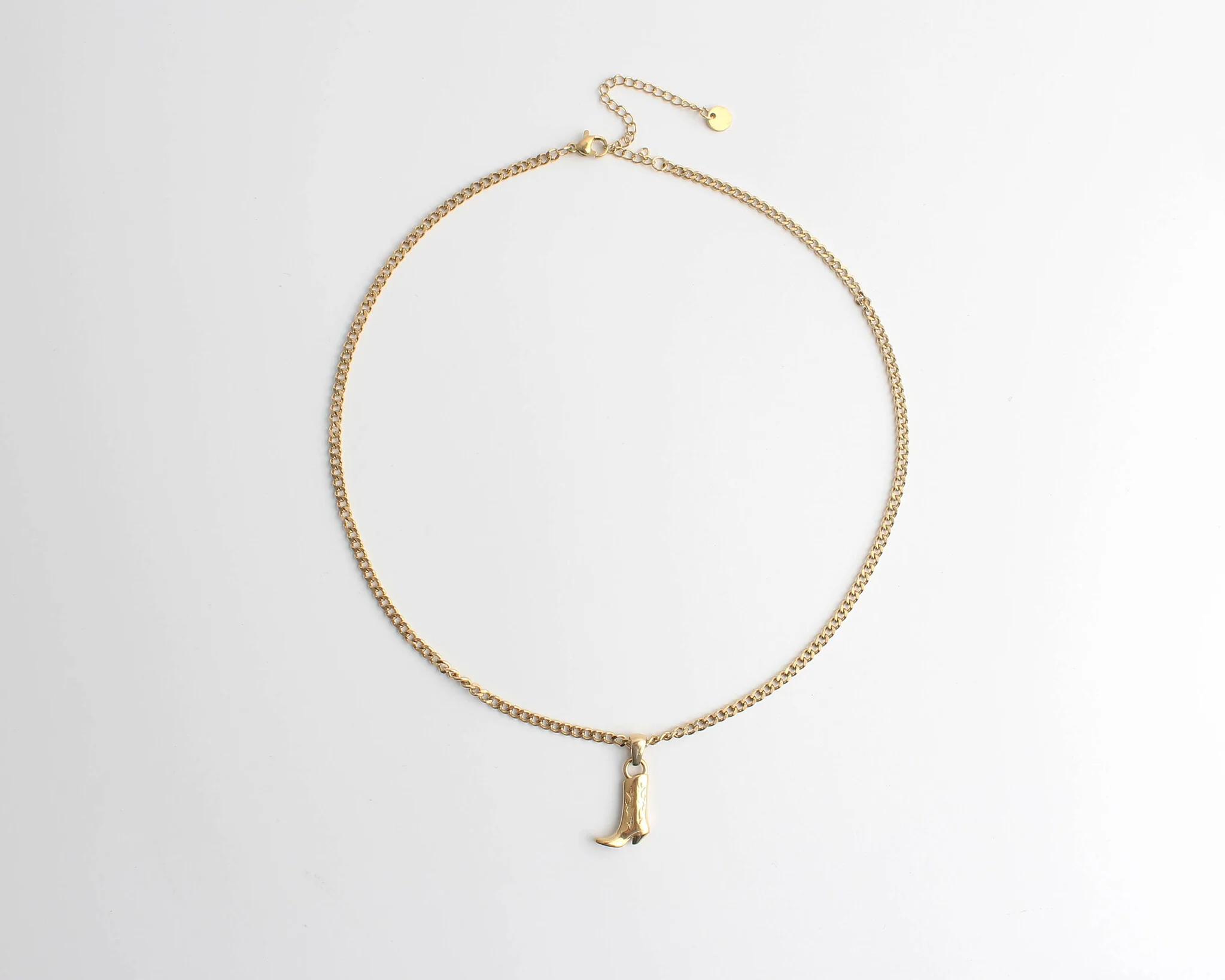 Cowboy Boots necklace - Ketting - Stainless Steel - Image 3