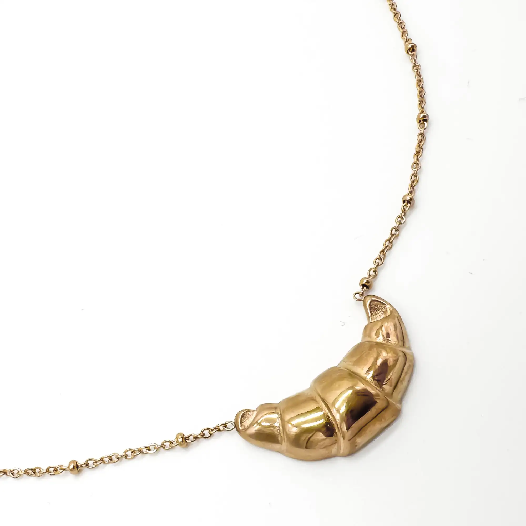 Croissant - Ketting - Stainless Steel - Image 4