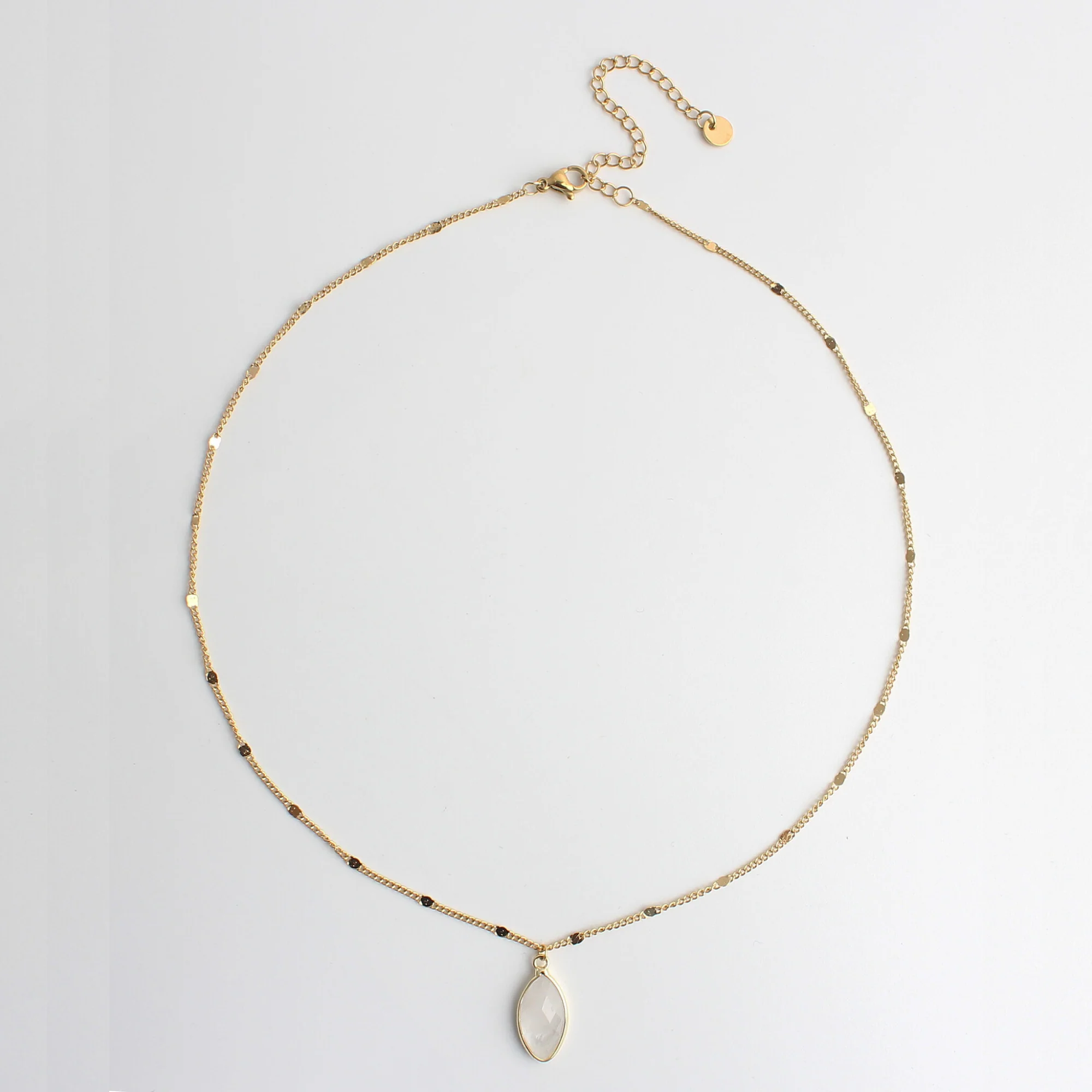 Dani - Ketting - Natuursteen- Stainless Steel - Image 13