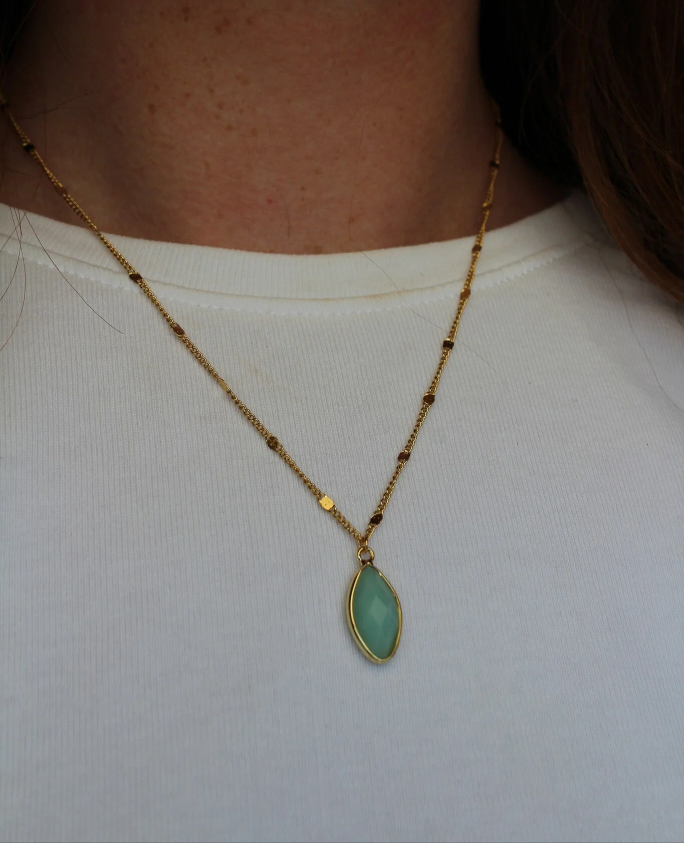 Dani - Ketting - Natuursteen- Stainless Steel - Image 4