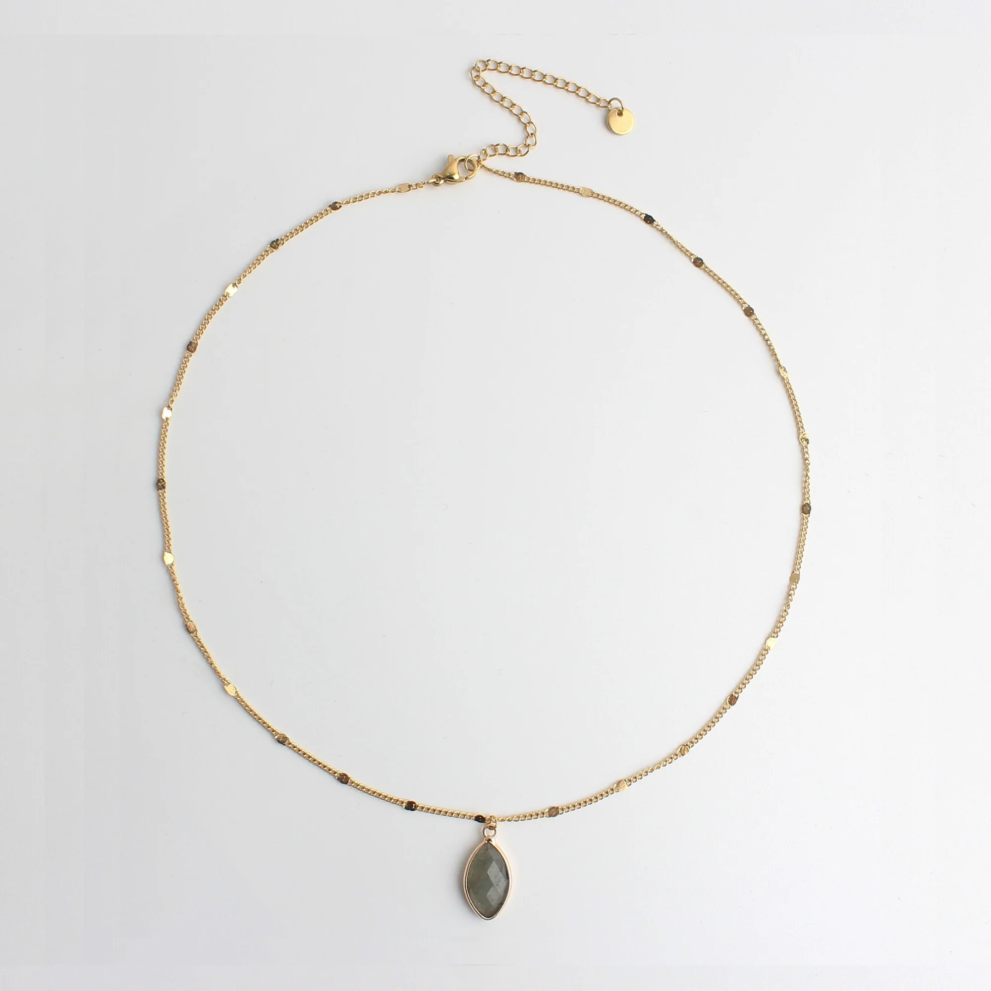 Dani - Ketting - Natuursteen- Stainless Steel - Image 5