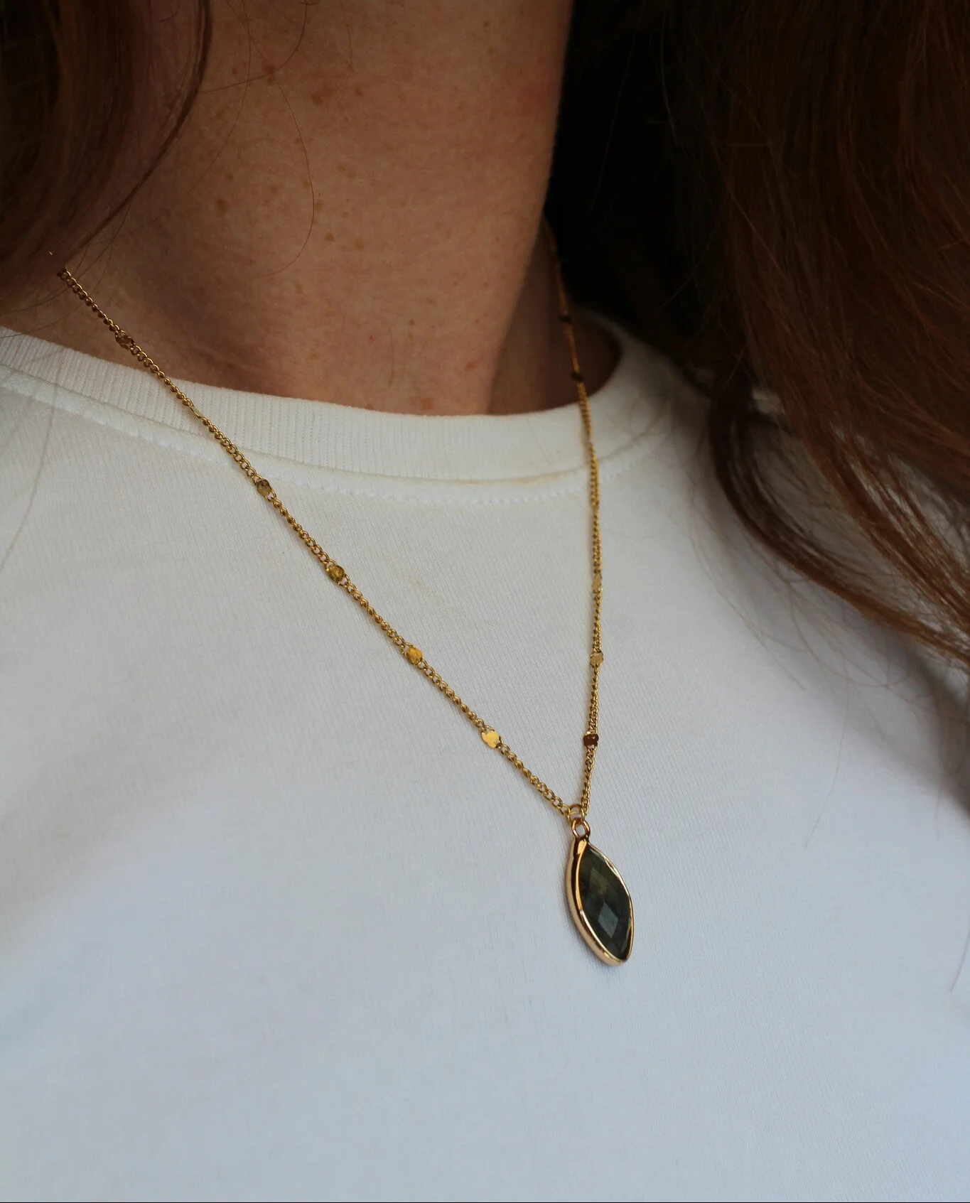 Dani - Ketting - Natuursteen- Stainless Steel - Image 6