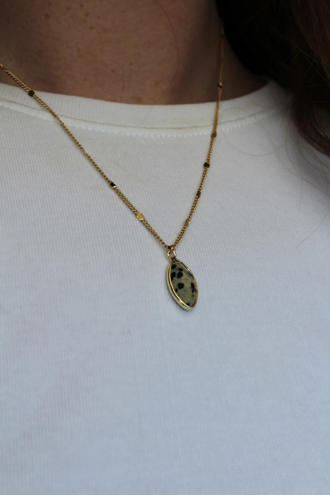 Dani - Ketting - Natuursteen- Stainless Steel - Image 8