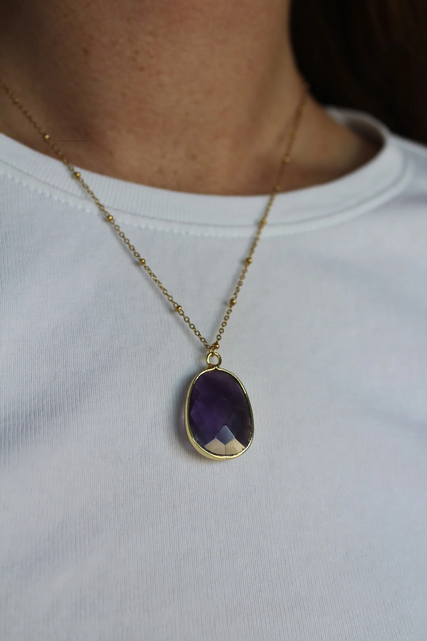 Edita - Ketting - Natuursteen - Stainless Steel - Image 4