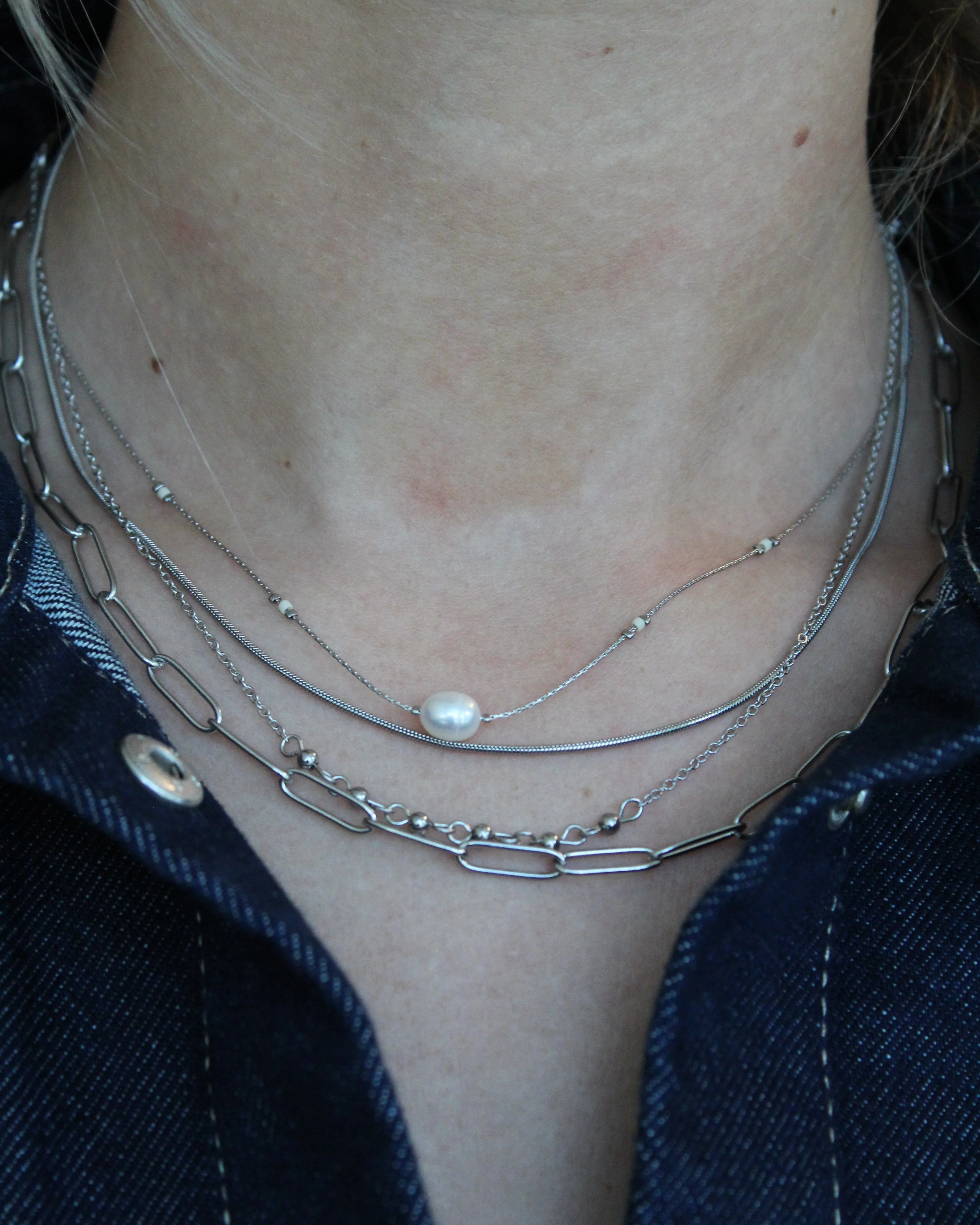 Eloise - Ketting - Natuursteen - Stainless Steel - Image 4