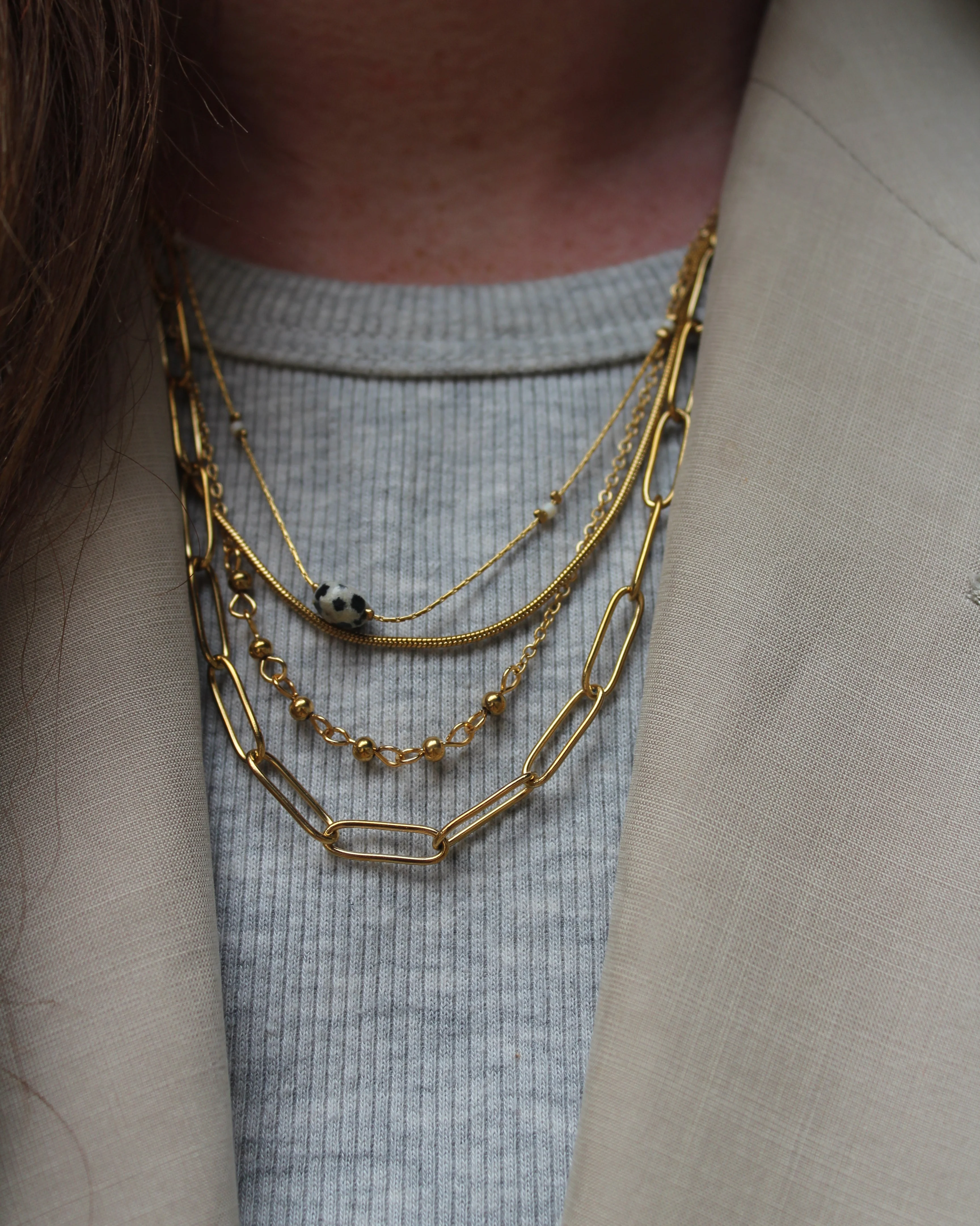 Eloise - Ketting - Natuursteen - Stainless Steel - Image 8