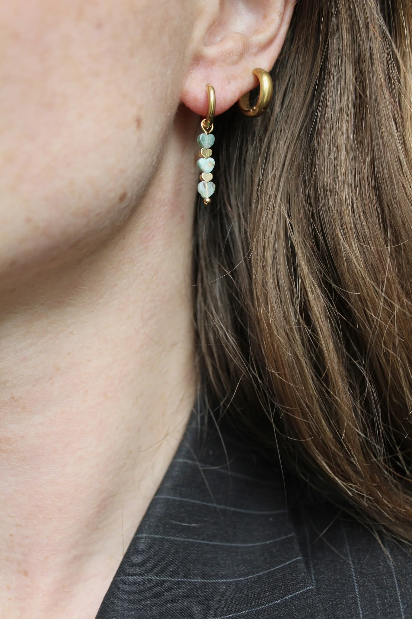 Heart To Heart - Oorbellen - Stainless Steel - Image 13