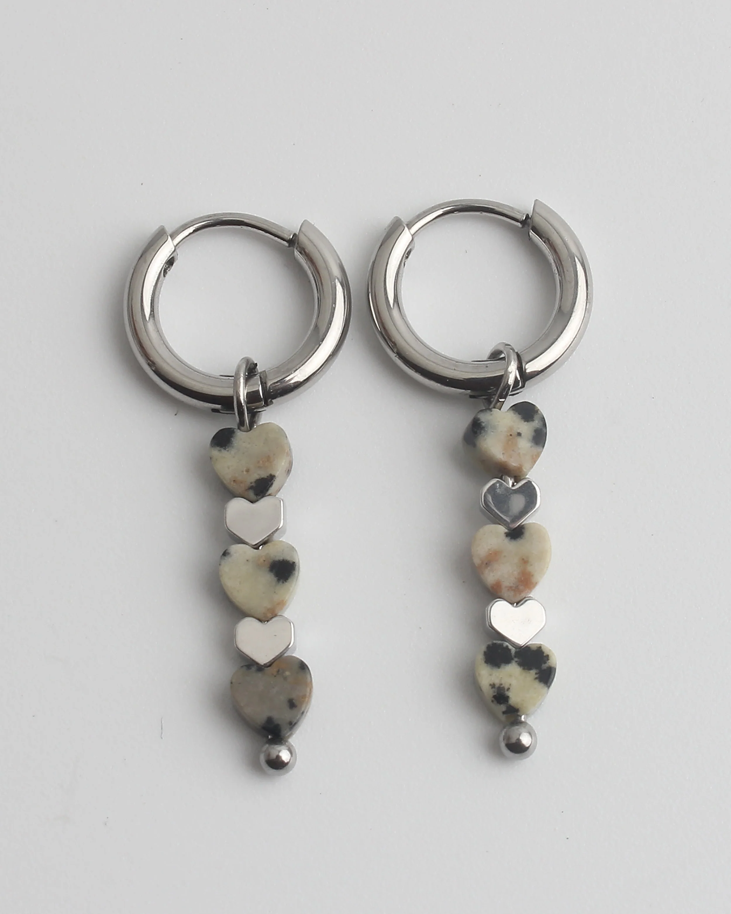 Heart To Heart - Oorbellen - Stainless Steel - Image 7