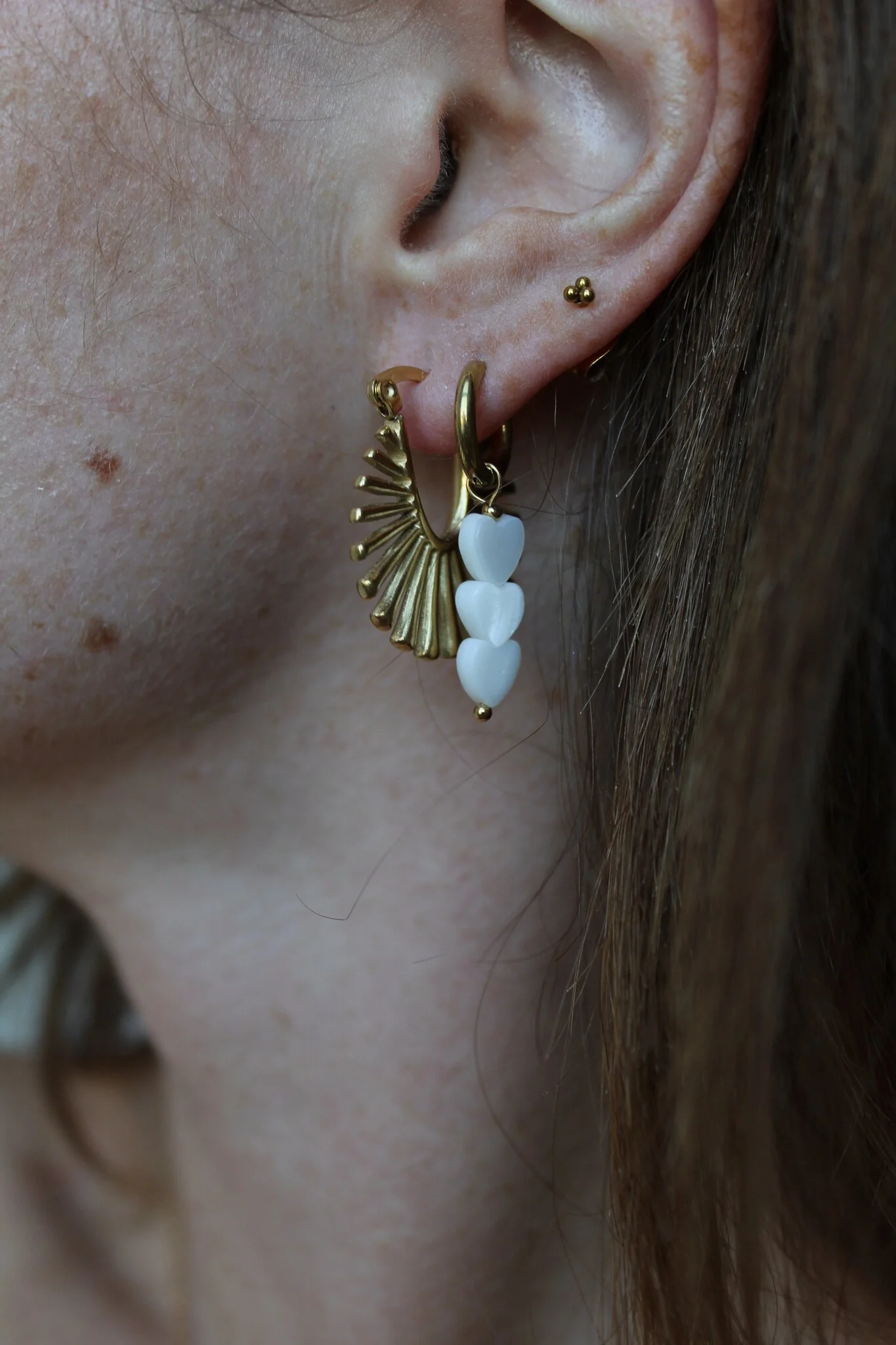 Heart To Heart - Oorbellen - Stainless Steel - Image 8