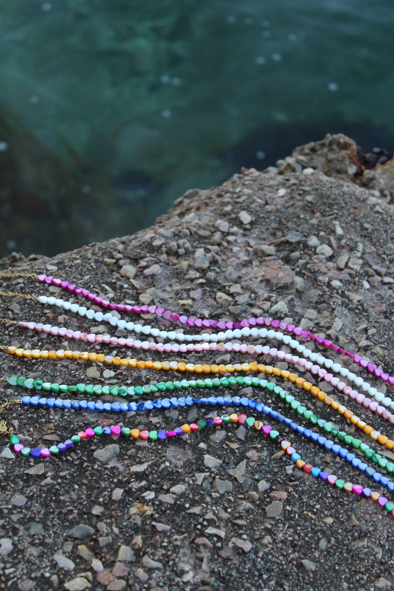 Heart To Heart - Ketting - Natuursteen - Stainless Steel - Image 12