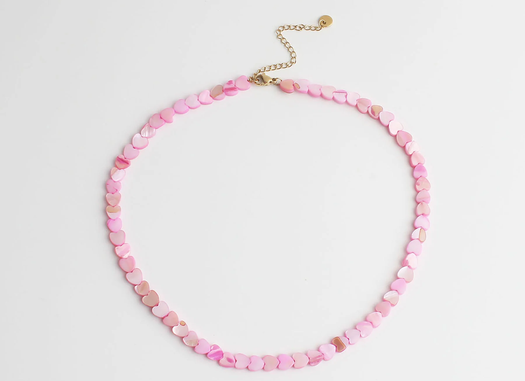 Heart To Heart - Ketting - Natuursteen - Stainless Steel - Image 18