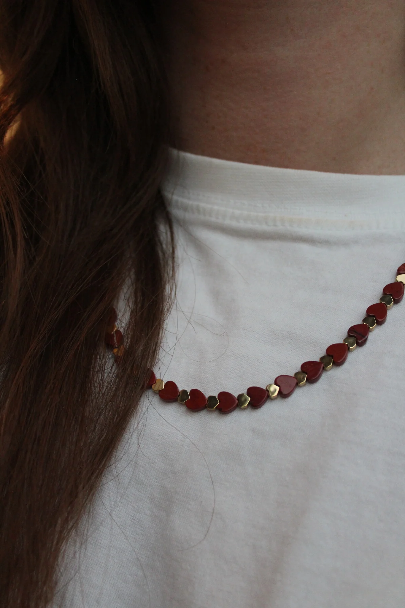 Heart To Heart - Ketting - Natuursteen - Stainless Steel - Image 24