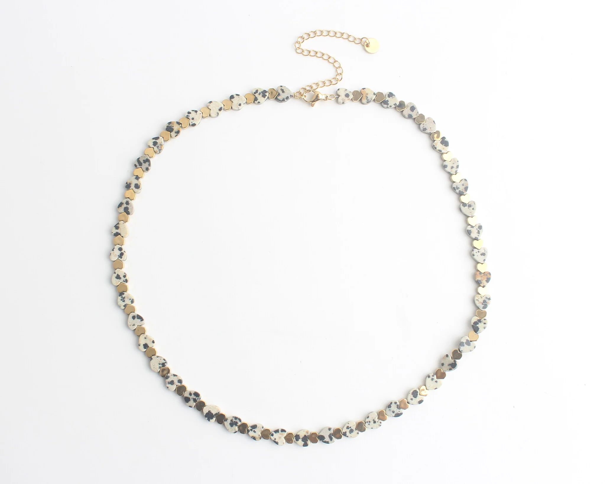 Heart To Heart - Ketting - Natuursteen - Stainless Steel - Image 5