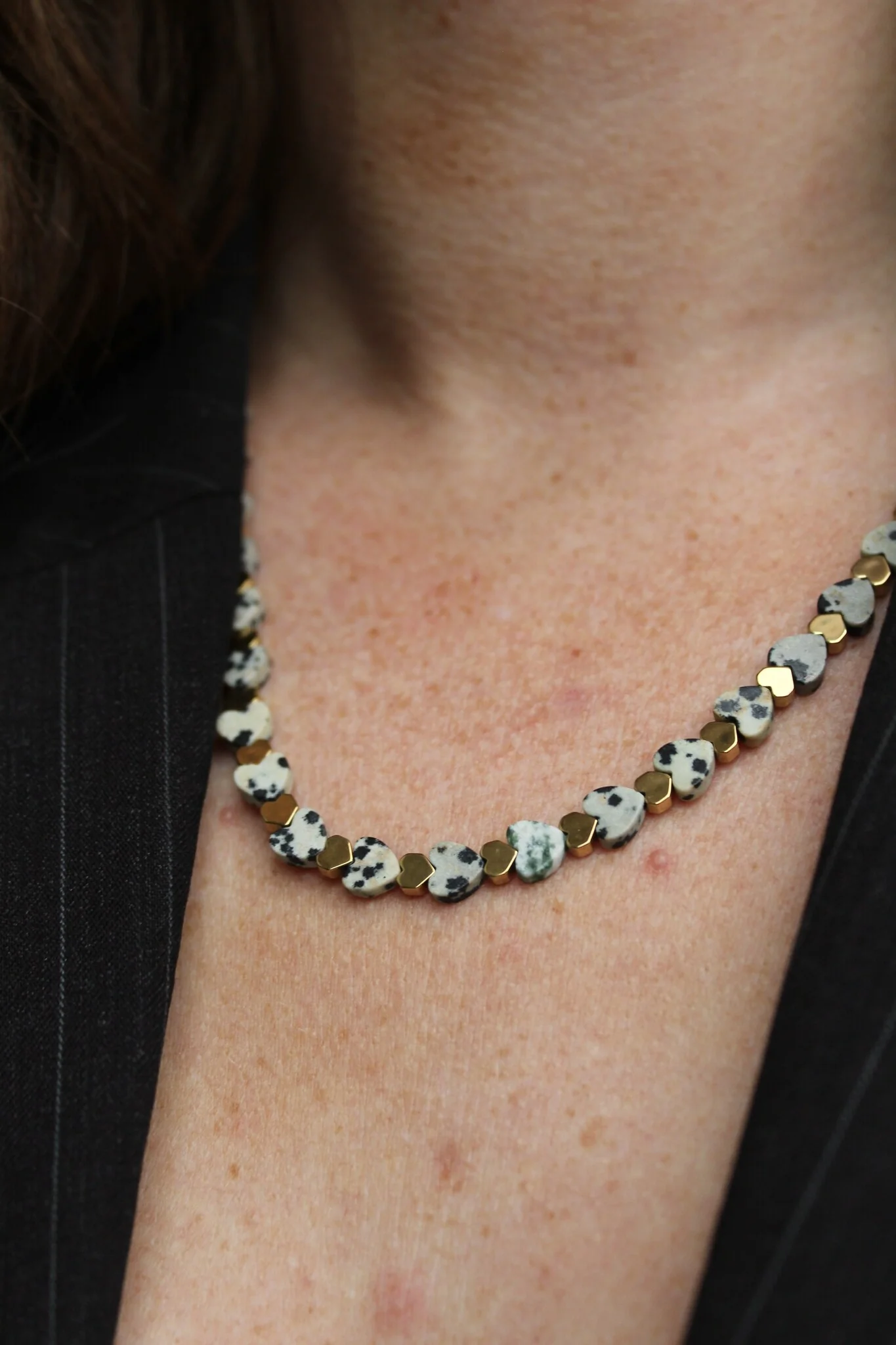 Heart To Heart - Ketting - Natuursteen - Stainless Steel - Image 6