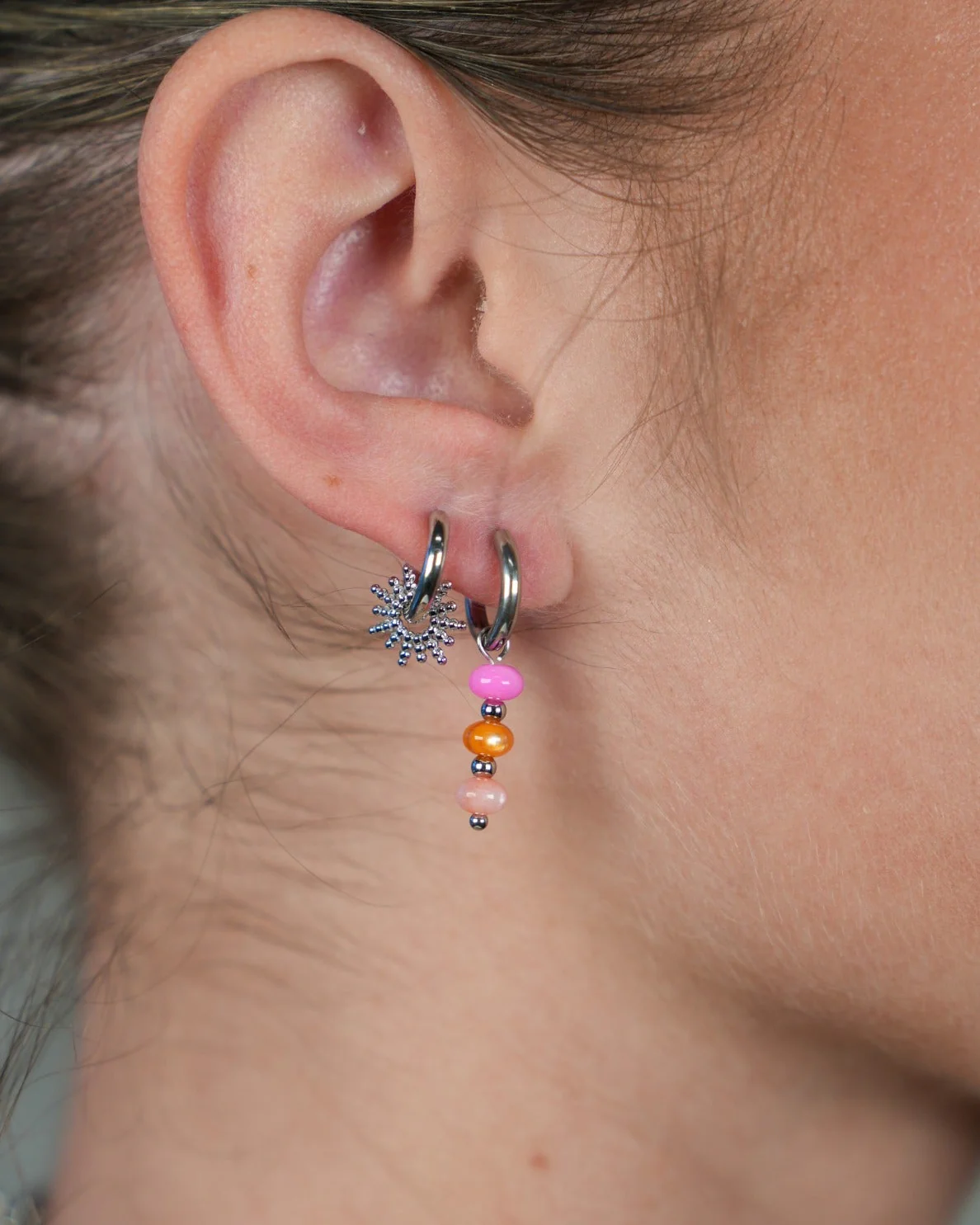 Here Comes The Sun - Oorbellen - Stainless Steel - Image 4