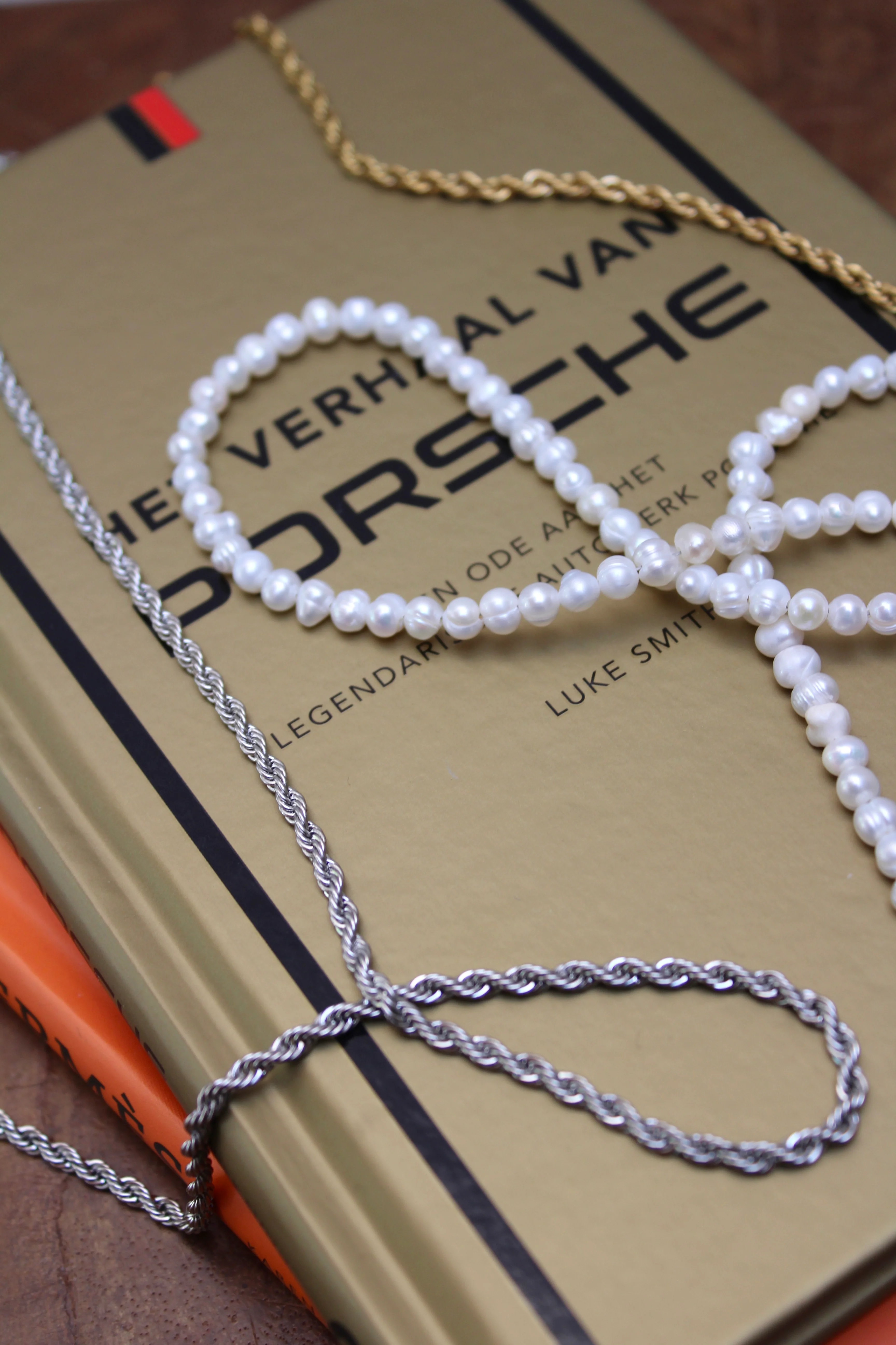 Pearl - Ketting - Stainless Steel - Image 5