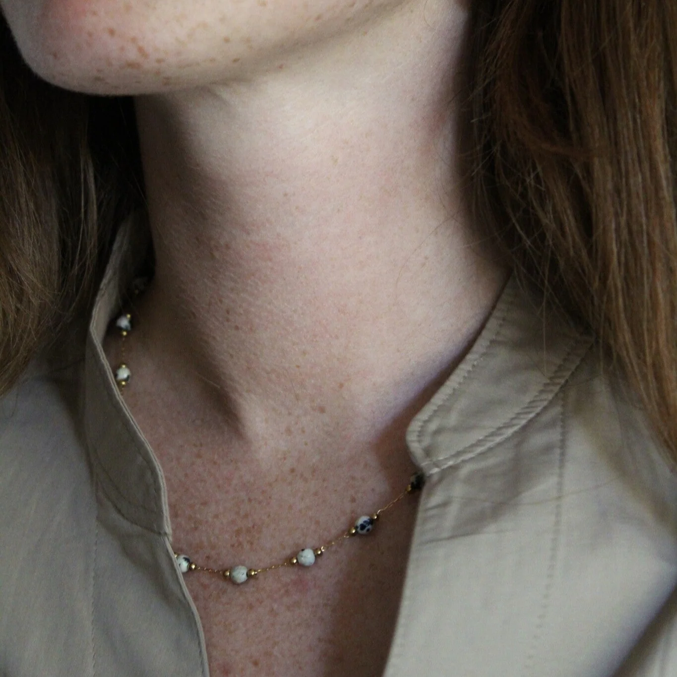 Sophia - Ketting - Natuursteen - Stainless Steel - Image 20