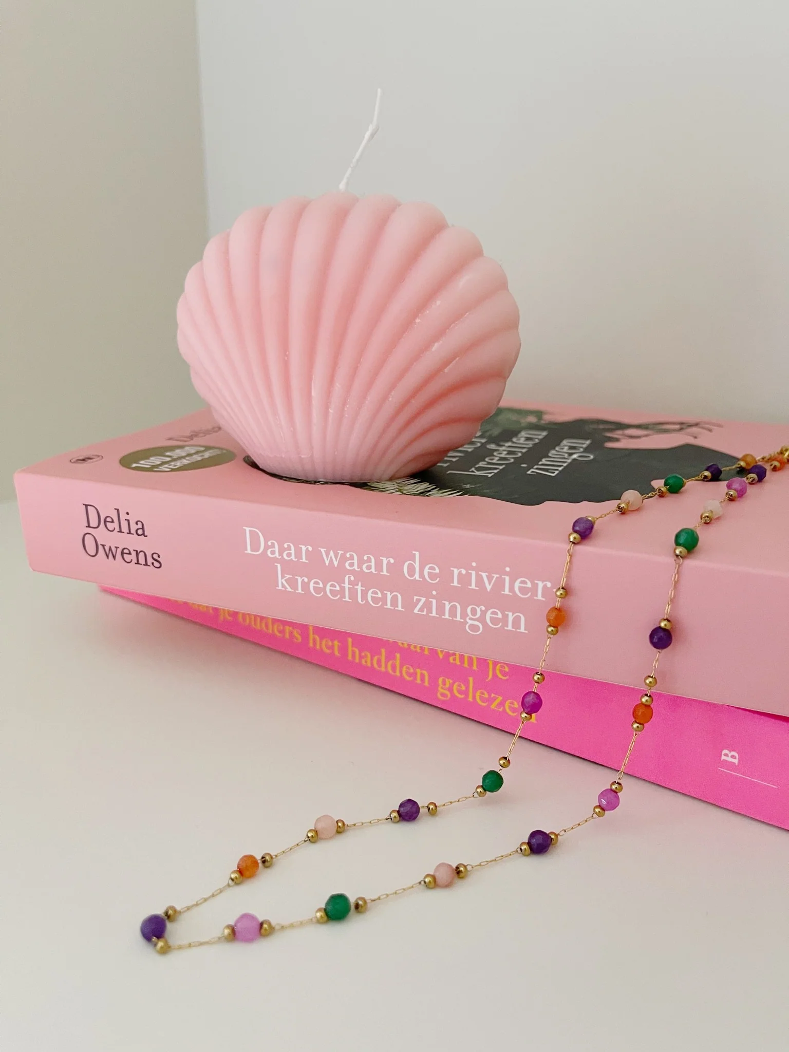 Sophia - Ketting - Natuursteen - Stainless Steel - Image 23