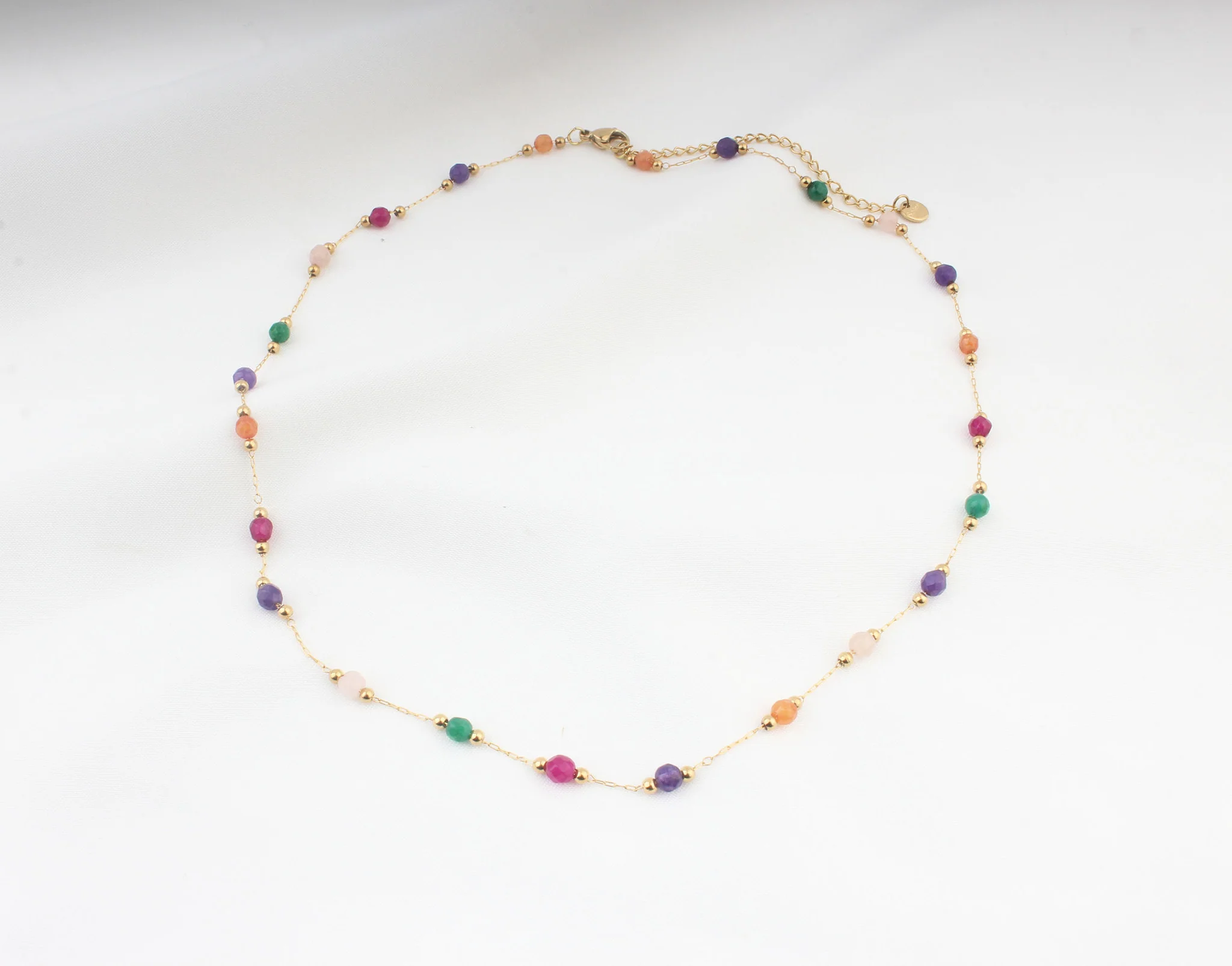 Sophia - Ketting - Natuursteen - Stainless Steel - Image 24