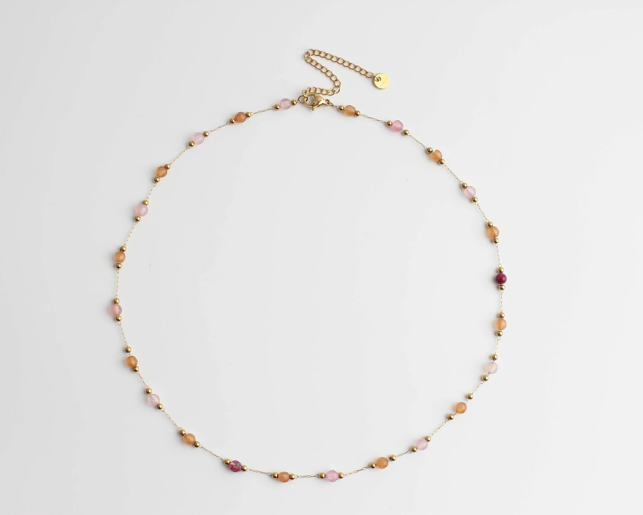 Sophia - Ketting - Natuursteen - Stainless Steel - Image 28