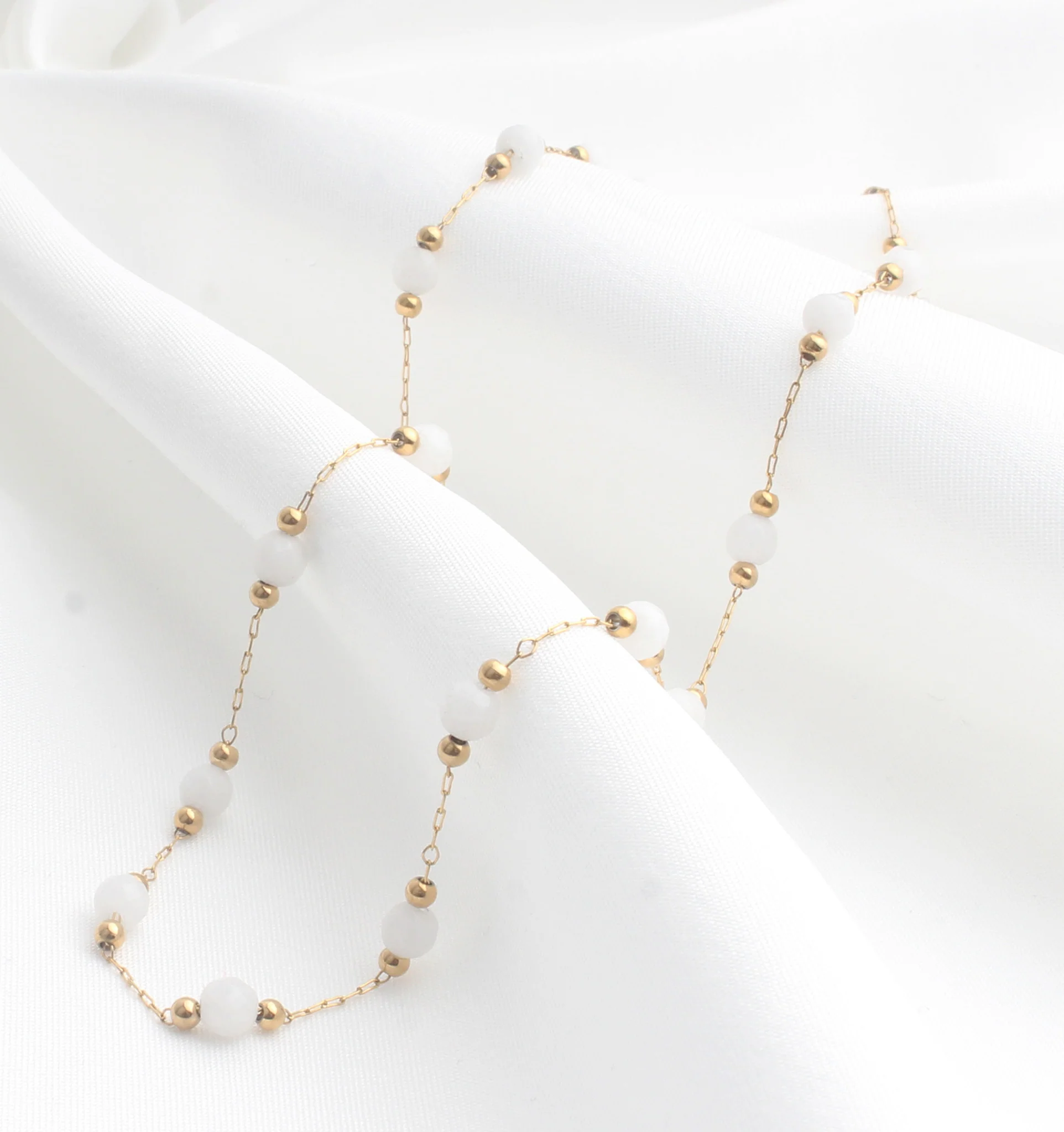 Sophia - Ketting - Natuursteen - Stainless Steel - Image 30