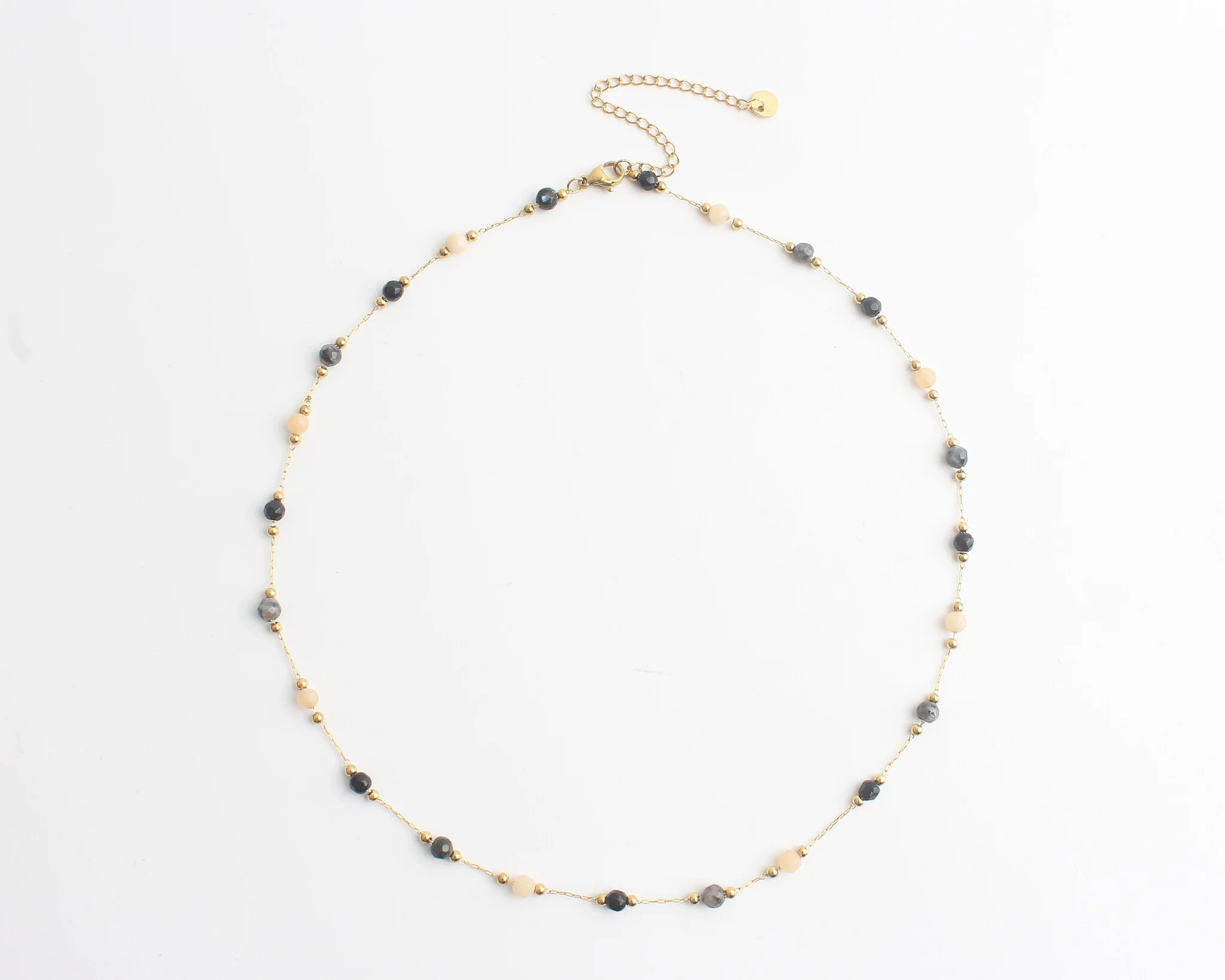 Sophia - Ketting - Natuursteen - Stainless Steel - Image 34