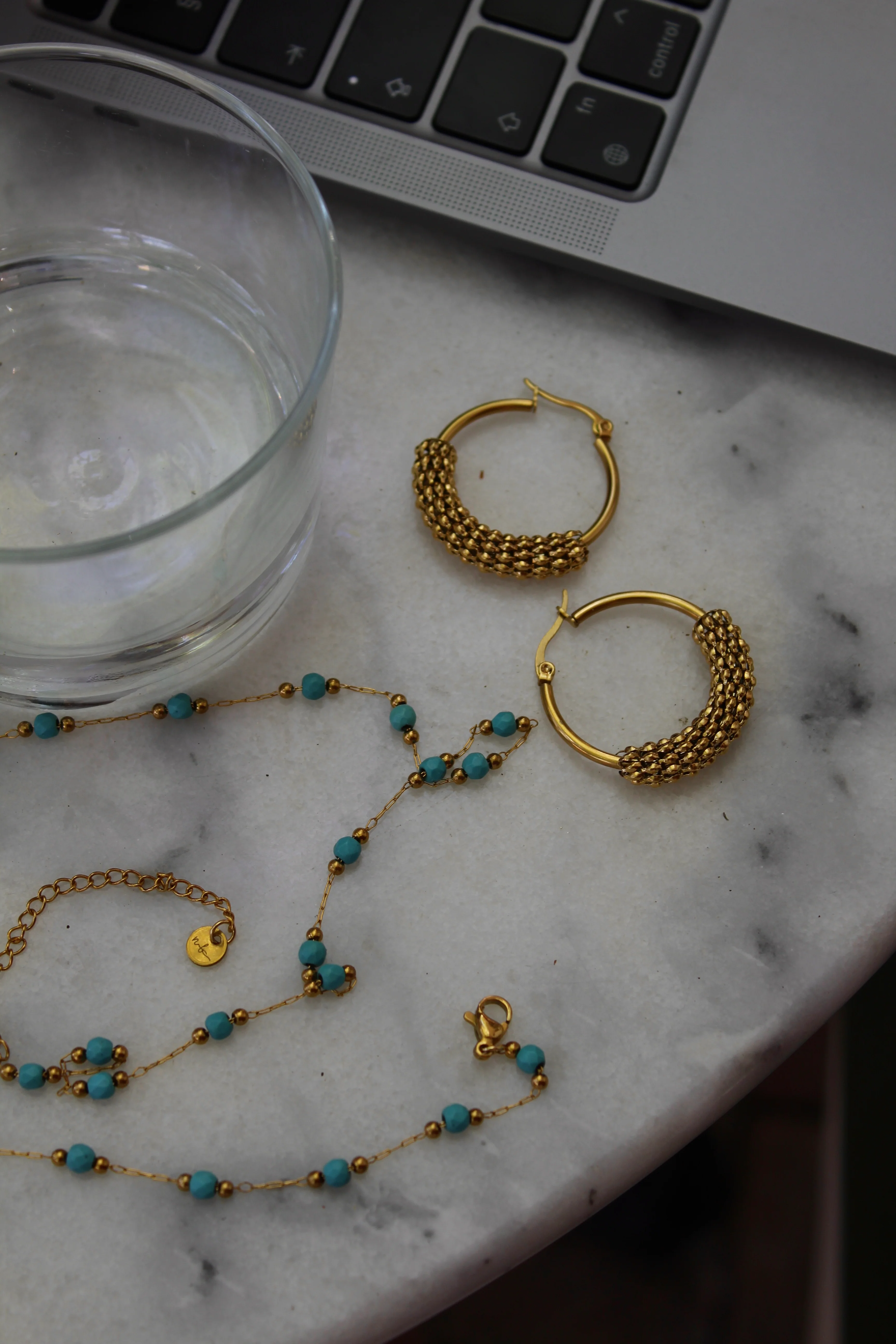 Sophia - Ketting - Natuursteen - Stainless Steel - Image 41