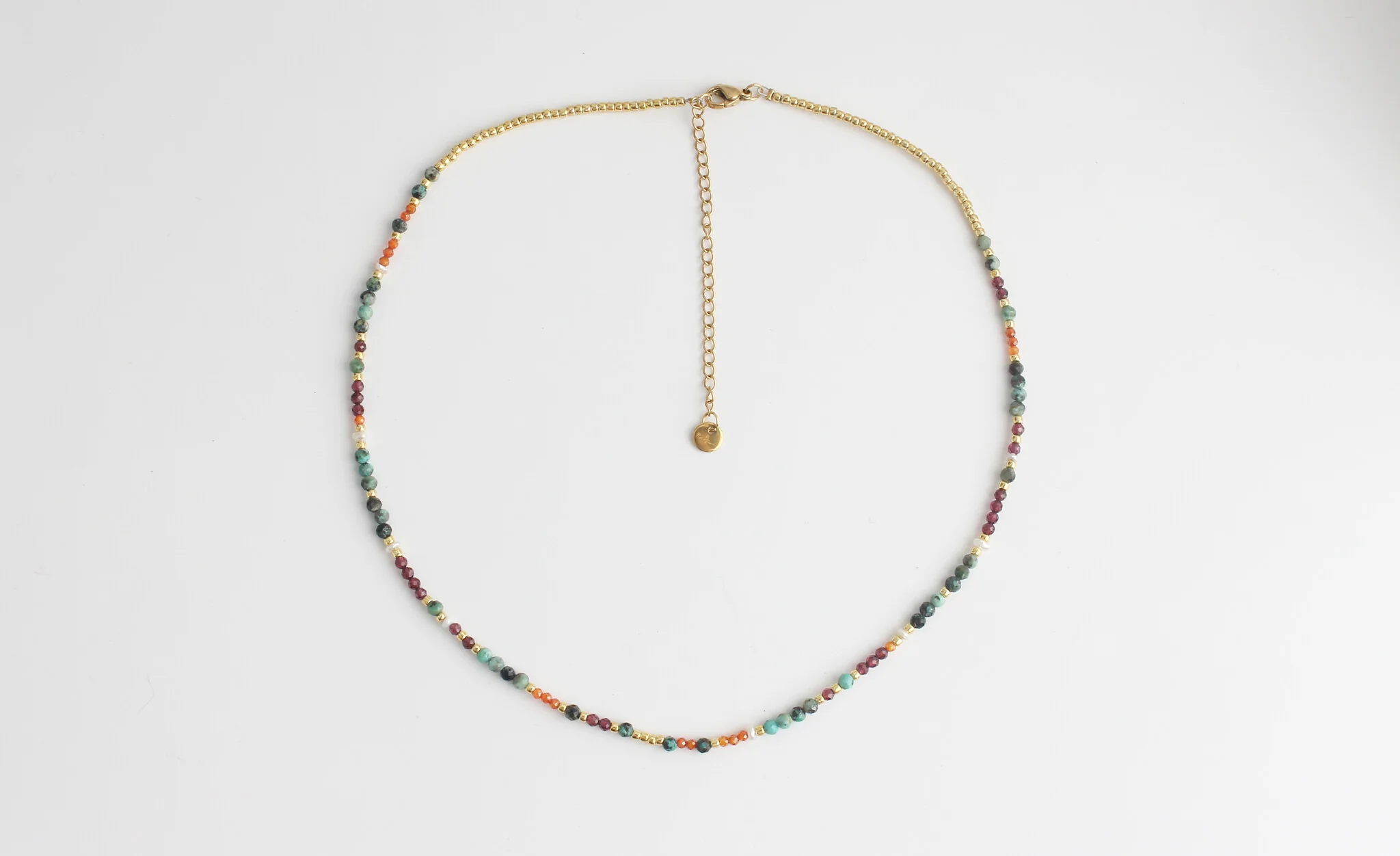 Tira - Ketting - Natuursteen - Stainless Steel - Image 3